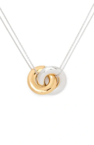 Kate Spade New York Interlock Pendant Necklace