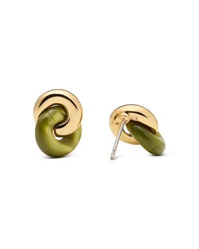 Kate Spade New York Interlock Stud Earrings In Gold