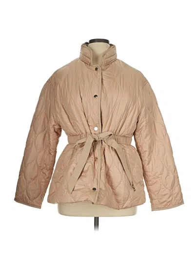 Pre-owned Kate Spade New York Jacket In Tan