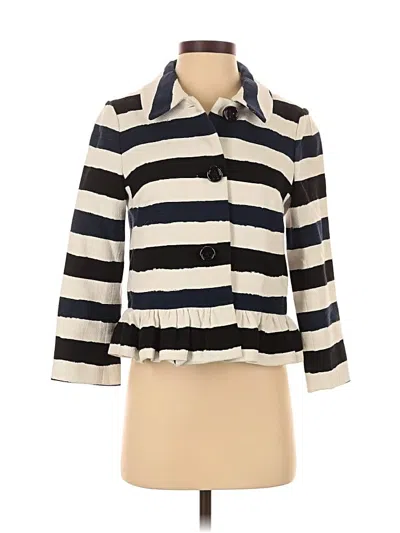 Pre-owned Kate Spade New York Jacket In White