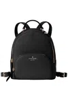 Kate Spade New York Jackson Medium Leather Backpack In Black