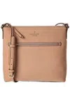 Kate Spade New York Jackson Top Zip Leather Crossbody In Brown