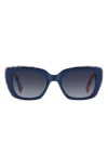 Kate Spade New York Jenell 51mm Gradient Rectangular Sunglasses