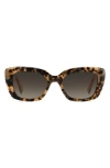 Kate Spade New York Jenell 51mm Gradient Rectangular Sunglasses In Brown