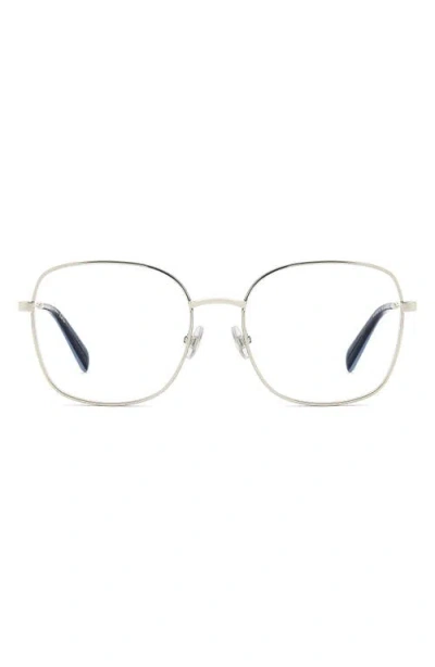 Kate Spade New York Josee 53mm Square Reading Glasses In Gold