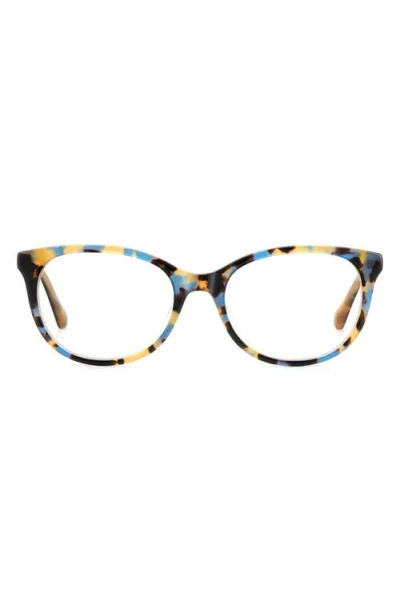 Kate Spade New York Joshann 52mm Oval Optical Glasses In Multi