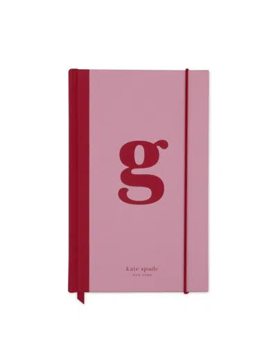 Kate Spade New York Just Mine Initial Journal, G In Light Purple