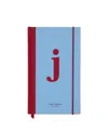 Kate Spade New York Just Mine Initial Journal, J In Medium Blue