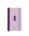 Kate Spade New York Just Mine Initial Journal, T In Light Purple