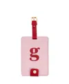 Kate Spade New York Just Mine Initial Luggage Tag, G In Light Purple