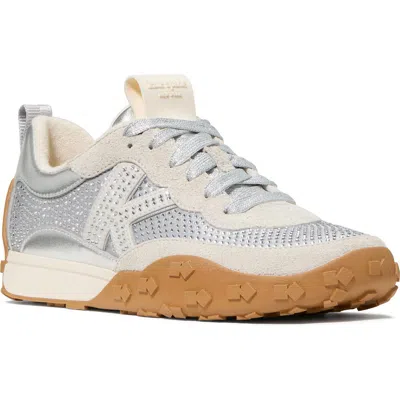 Kate Spade K As In Kate Runner In Silver