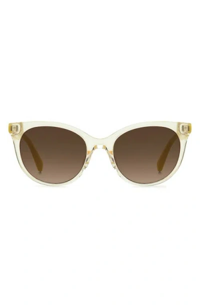 Kate Spade New York Karlee 53mm Gradient Round Sunglasses