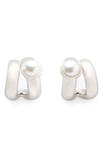 KATE SPADE KATE SPADE NEW YORK KEEP SPARKLING DOUBLE HOOP EARRINGS