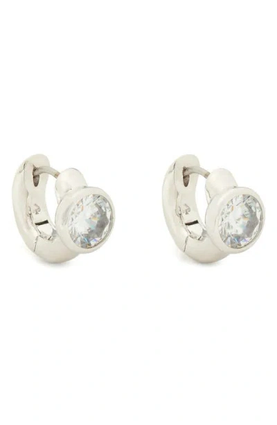Kate Spade New York Keep Sparkling Huggie Hoop Earrings