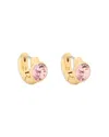 Kate Spade Keep Sparkling Earrings In Pink/gold