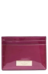 Kate Spade New York Kenzie Boxed Small Cardholder Wallet In Purple