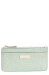 Kate Spade New York Kenzie Leather Top Zip Wallet In Green