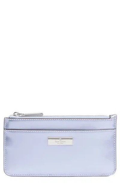 Kate Spade New York Kenzie Patent Leather Wallet In Blue