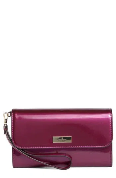 Kate Spade New York Kenzie Wristlet Wallet In Purple