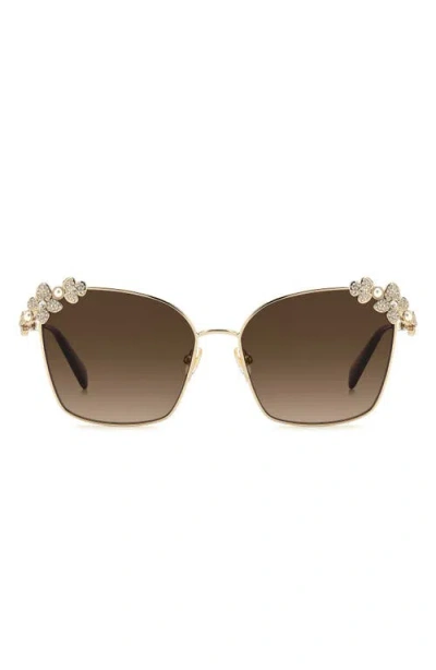 Kate Spade New York Kileen 59mm Embellished Gradient Square Sunglasses