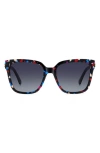 Kate Spade New York Kiya 56mm Gradient Square Sunglasses In Multi