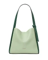 Kate Spade Knott Large Leather Shoulder Bag In Beach Glass
