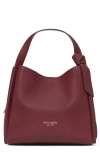 Kate Spade Knott Medium Crossbody Tote In Cordovan
