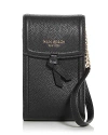 Kate Spade New York Knott North South Phone Crossbody In Black