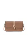 Kate Spade New York Knott Pebbled Leather Crossbody In Warm Acorn