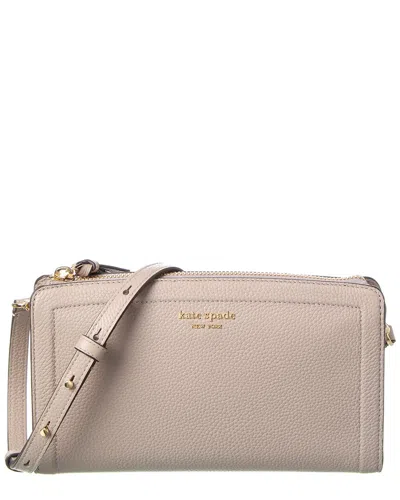 Kate Spade New York Knott Pebbled Leather Small Crossbody In Brown
