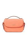 Kate Spade New York Knott Pebbled Leather Top Handle Crossbody In Melon Ball