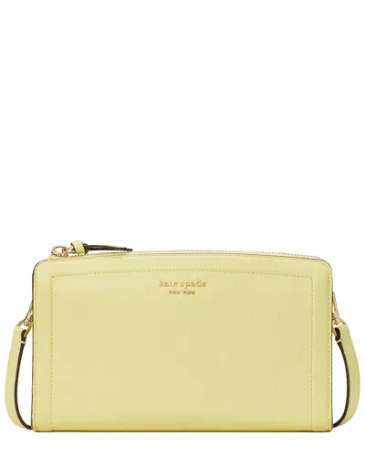Kate Spade New York Knott Small Leather Crossbody In Yellow