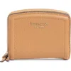 Kate Spade New York Knott Small Pebbled Leather Bifold Wallet In Brown