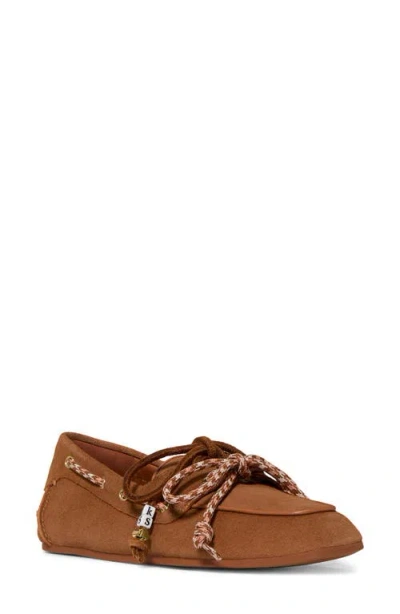 Kate Spade New York Know The Ropes Boat Shoe In Brown
