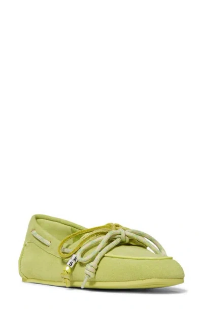Kate Spade New York Know The Ropes Boat Shoe In Green