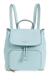 Kate Spade New York Kristi Medium Flap Backpack In Dewy Blue