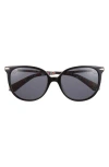Kate Spade New York Kristinags 54mm Cat Eye Sunglasses In Black