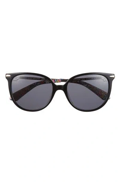 Kate Spade New York Kristinags 54mm Cat Eye Sunglasses In Black