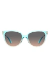 Kate Spade New York Kristinags 54mm Cat Eye Sunglasses In Brown