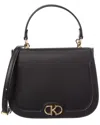 Kate Spade New York Kyla Leather Saddle Bag In Black