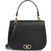 Kate Spade New York Kyla Pebbled Leather Top Handle Bag In Black
