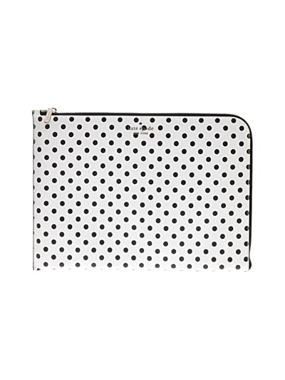 Pre-owned Kate Spade New York Laptop Bag In White