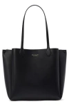 Kate Spade New York Veronica Large Leather Tote In Black