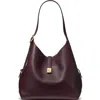 Kate Spade New York Large Deco Pebbled Leather Shoulder Bag