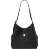 Kate Spade New York Deco Pebbled Leather Small Crossbody Tote In Black Leather