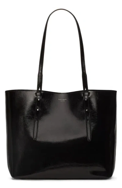 Kate Spade New York Large Do It All Leather Tote In Black