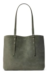 Kate Spade New York Large Do It All Suede Tote In Green