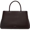 Kate Spade New York Large Grace Fine Grain Leather Satchel In Brown