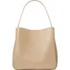 Kate Spade New York Large Grace Leather Shoulder Bag In Timeless Taupe