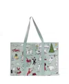 Kate Spade New York Large Grocery Tote In Holiday Party